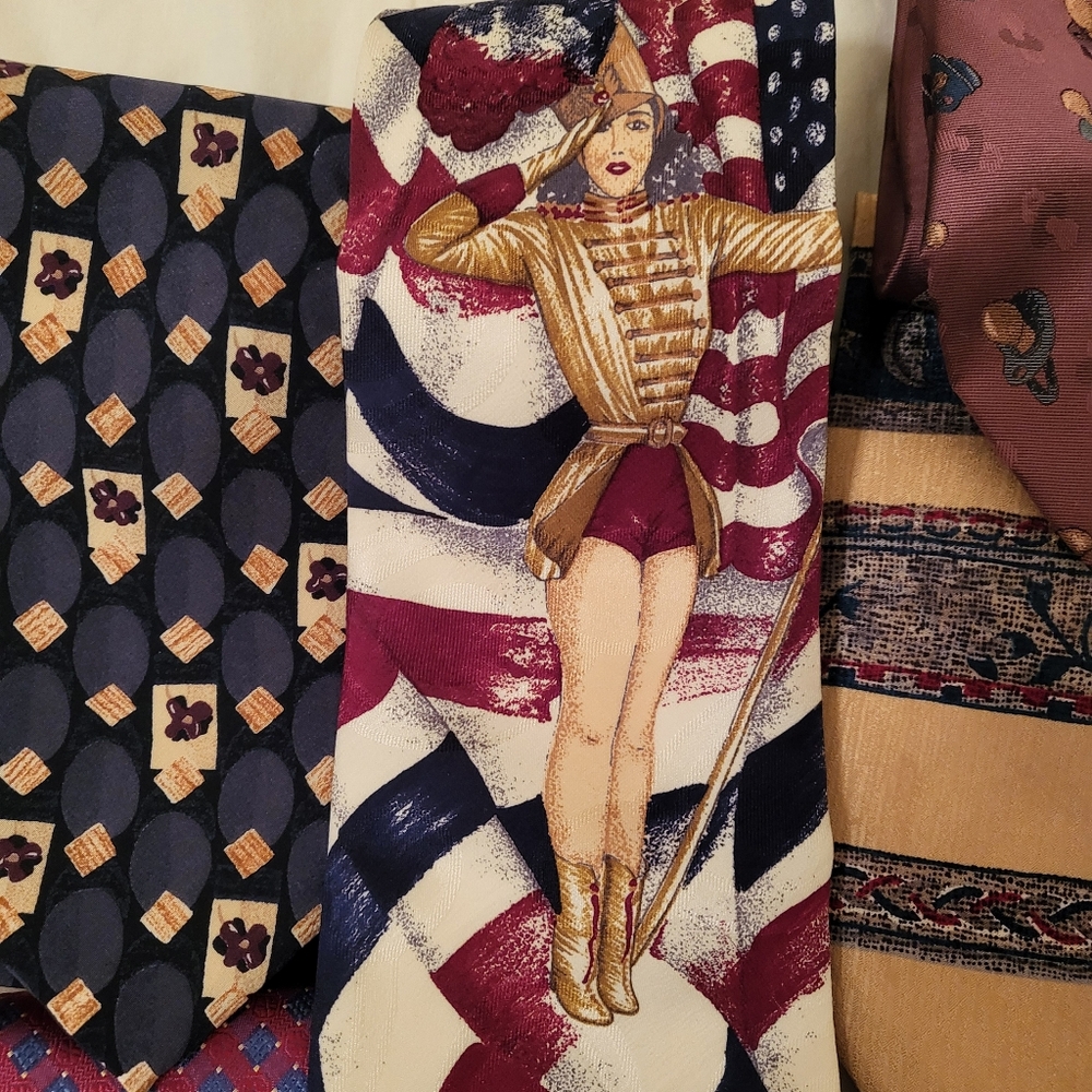 Lot of 18 Silk Ties Business Casual| Boyfriend|Date Night - Picture 6 of 8
